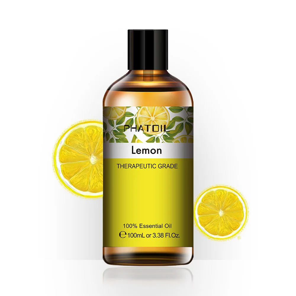 100ml Pure Natural Essential Oils Diffuser For Skin Care Rose Orange Lemon Lavender Rose Geranium Chamomile Avocado Aroma Oil Essential Oil Aliexpress