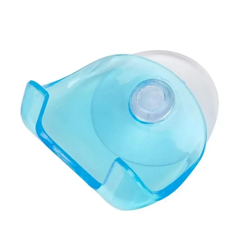 Plastic Shaver Hanging Rack Razor Holder Storage Shelf Bathroom Product Suction Cup Shelf Organizer 1/2pcs