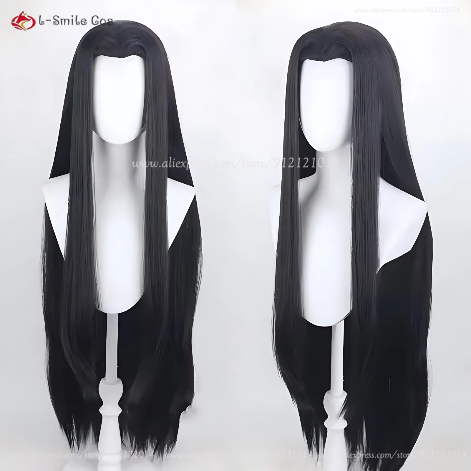 Парики для косплея Illumi Zoldyck, Irumi Zorudikku, черные, 100 см, толстые, Средние прямые волосы, термостойкие, синтетические волосы, парики для Хэллоуина