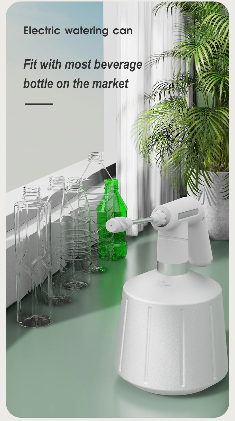 2L/2.5L Electric Plant Spray Bottle Automatic Watering Fogger USB Sanitizing Spr