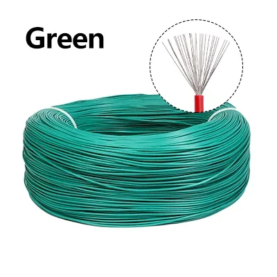 2/5m UL1007 Electronic Wires AWG 30 28 26 24 22 20 18 16 DIY LED Lamp Lighting Wire Line 300V PVC Insulated Tinned Copper Cable image 7