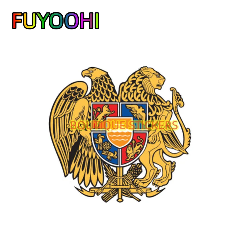 fuyoohi beautiful decals raf roundel car stickers for car window trunk auto motorcycle uv protection car decorative FUYOOHI Beautiful Stickers Creative Armenia Coat of Arms Decals Car Body Window Motorcycle Decorative Stickers