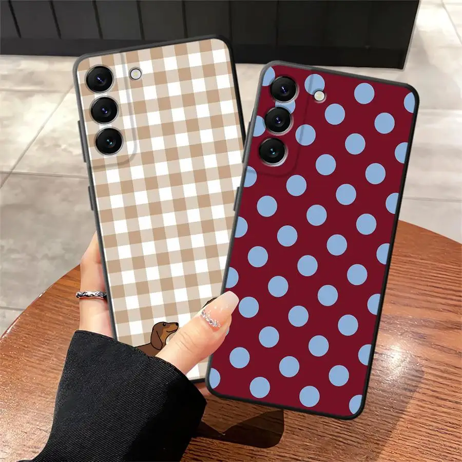 Elegant Polka Dot Premium Phone Case