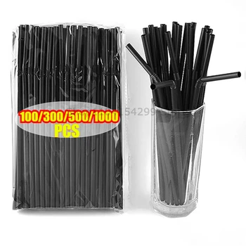 Neon Plastic Drinking Straws 1
