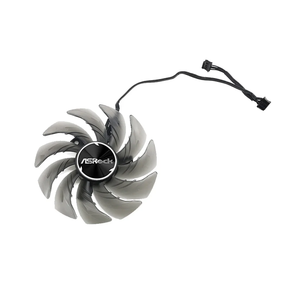 ASROCK-RX 6600XT 6600 6700 XT 6800 챌린저 프로 OC 비디오 그래픽 카드 냉각 팬 용 85mm FDC10H12S9-C RX6700XT 6750XT