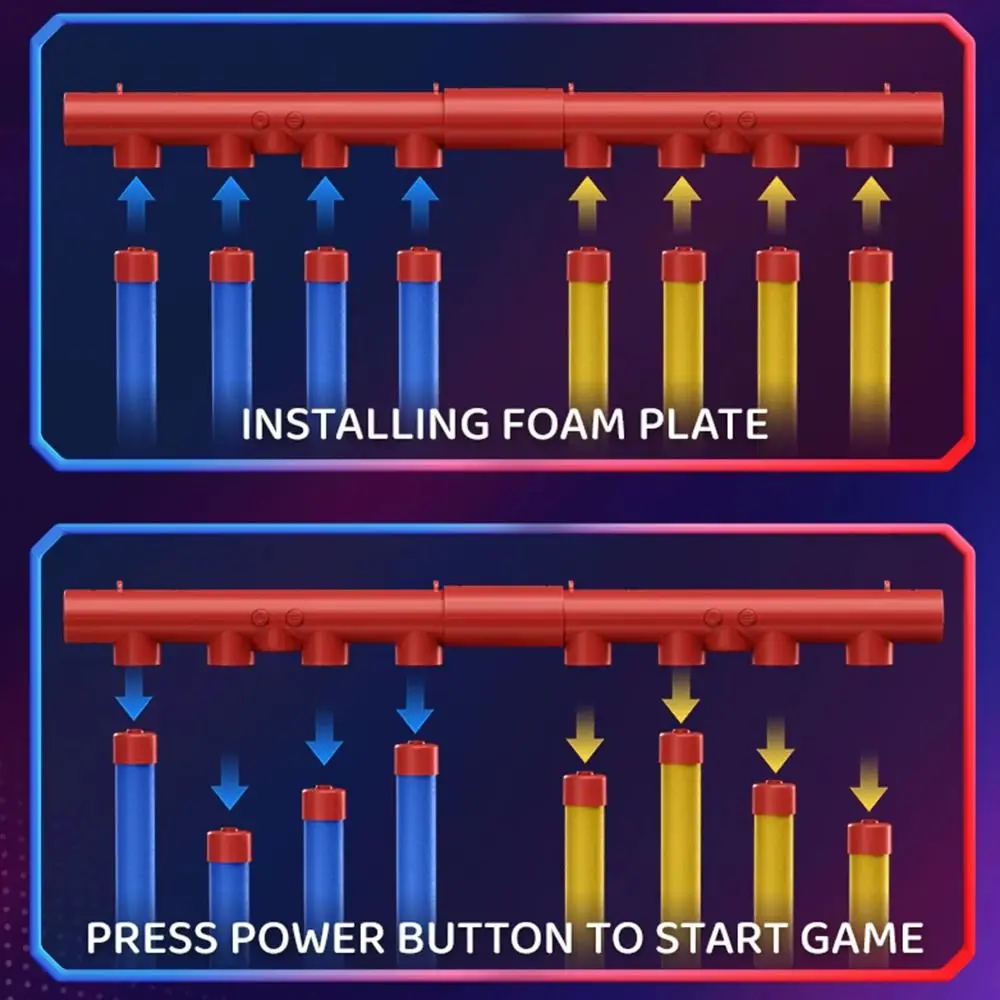 빠른 반응 챌린지 떨어지는 막대기 게임 부모-자녀 2인용 막대기 잡기 감각 상호..