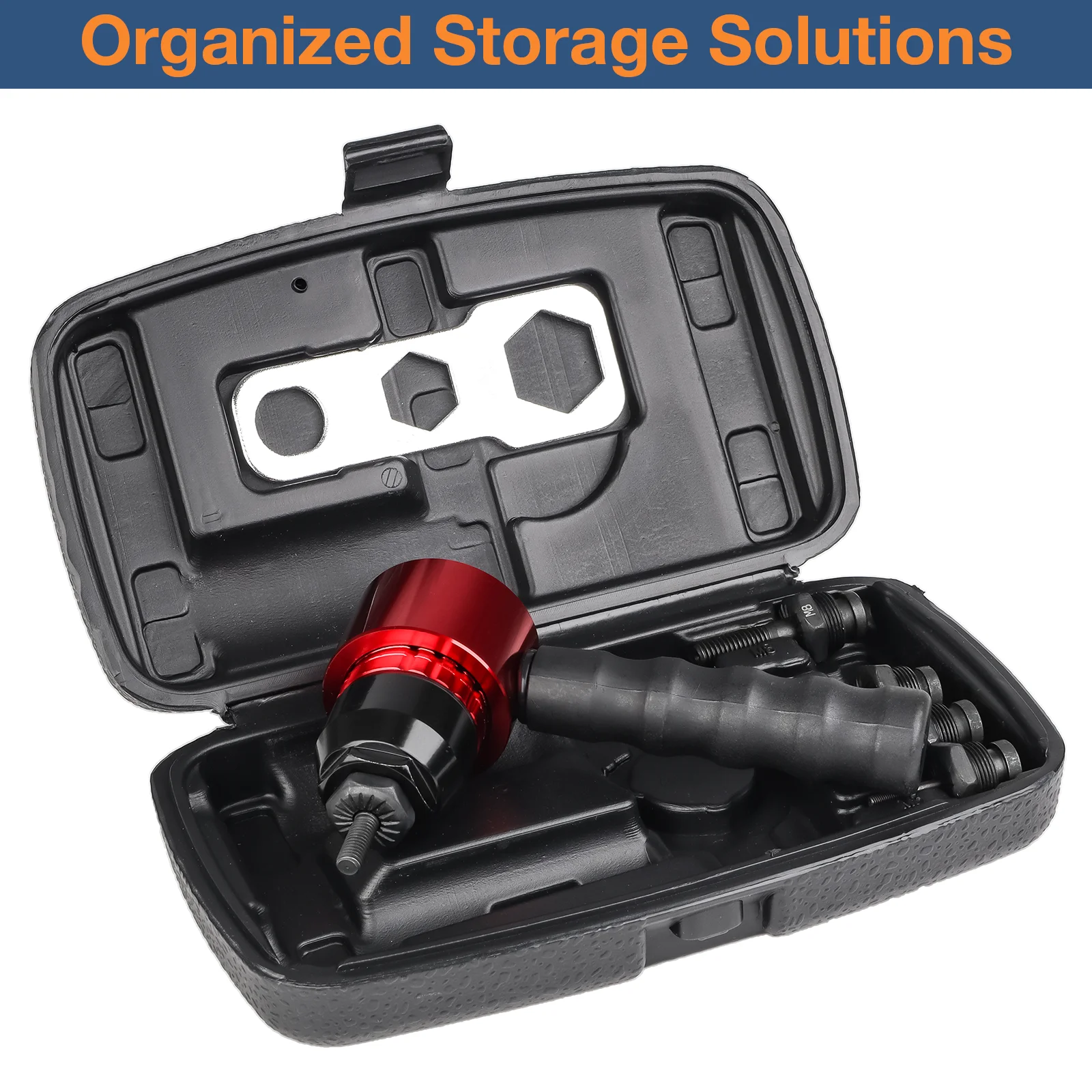 Home Nut Riveting Machine Industrial Grade DIY Plug-in Nut Quick Riveting  Tool Electric Rivet Nut Gun Converter Labour-Saving 2