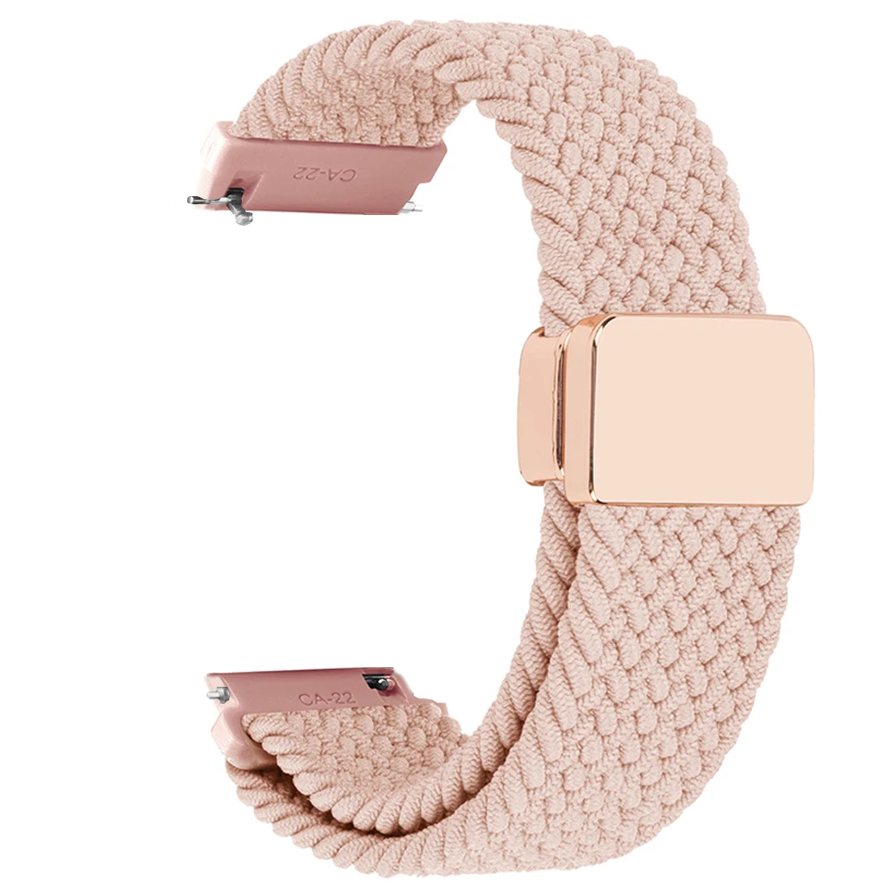 Premium Magnetic Buckle Nylon Strap in 20-22mm Size