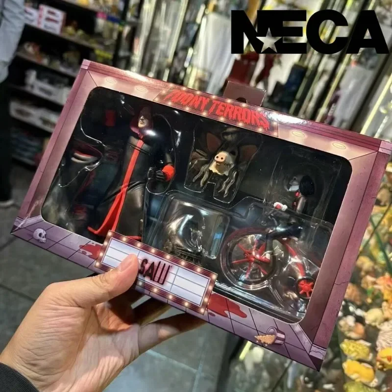 

Фигурка героя из мультфильма NECA, Хэллоуин III, сезон ведьмы тоона терроры, ужасная модель, игрушки, рождественский подарок, набор из 3 шт.