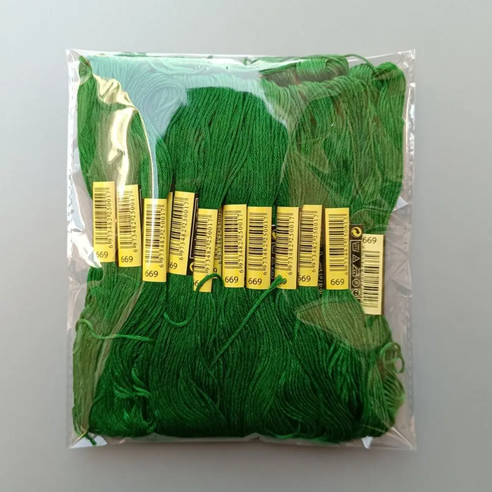 Description Picture 5 of itemCross Stitch Thread The Unique Style Cross Stitch Cotton Embroidery Thread Floss Sewing Skeins Craft Dofferent Gradient Color