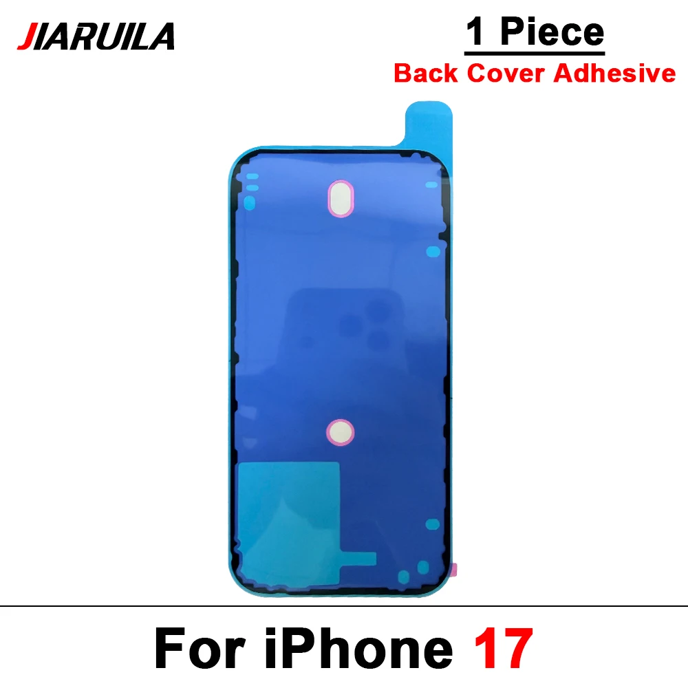 1Pcs，Back Cover Glass Housing Waterproof Seal Sticker For iPhone 14 Plus 15 16 Pro Max 17 Air Phone Repair Tape Parts