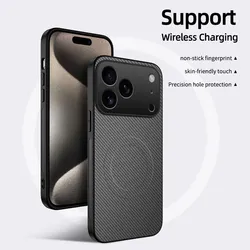 Luxurious Carbon Fiber Magnetic Leather Phone Case - Shockproof and Skin - Friendly Cover for honor 600 (Grey)
