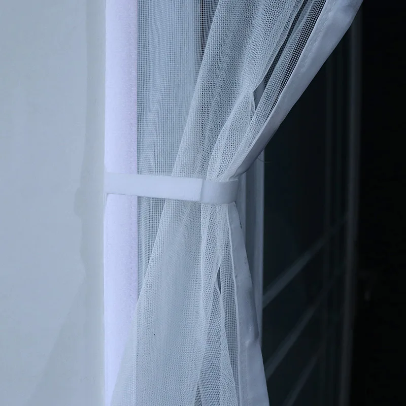 DTGJ Magnetic Door Screen Side opening style Mosquito Net White Anti Insect Invisible Mesh Custom Size Summer indoor - Image 4