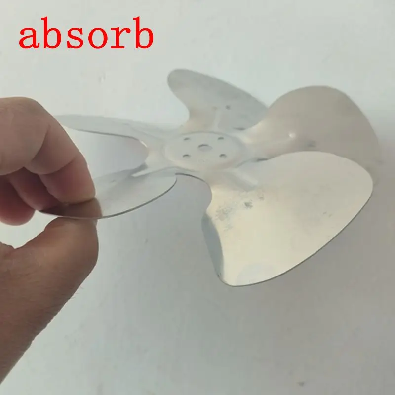 general home refrigerator cooling Iron fan blade 300/250/200/170mm heat dissipation fan blade freezer repair spare pa absorb