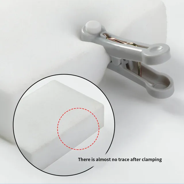 16 db Nem Jelöléssel Ellátott Szél Elleni Klipek Háztartási Ruhák Qiult Multifunkcionális Ruhanemű Függő Csapok - Image 2