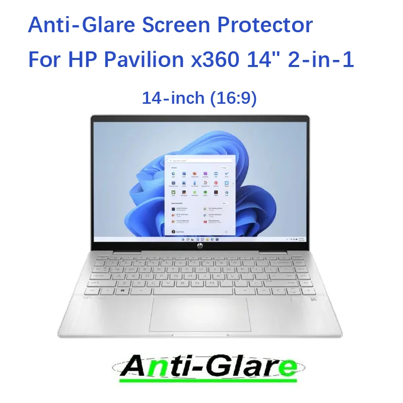 2X Ultra Clear/Anti-Glare/Anti Blue-Ray Screen Protector Guard for HP Pavilion x360 14-ek0015TU/14-ek1027TU 2-in-1 14