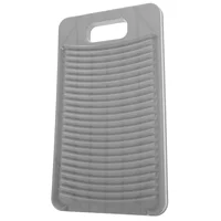 Artificial Washboard Anti-slip Hangable Laundry and Artifact (grey) Miss Portable Drying Rack Cloth Pp Washing Small for Travel 1