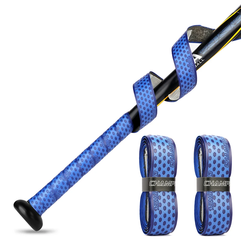 Pu Baseball Bat Tapes Wrap Reduces Hand Friction Multicolor Anti-Slip Sport Accessories Bockey Cricketsoftball Bats Grip