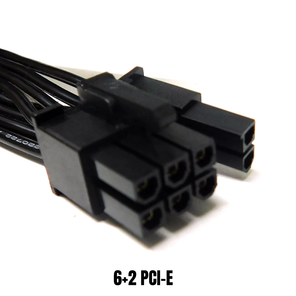 PCI-E Dual 8Pin 6+2Pin GPU Power Cable for Seasonic SS-1050XM2, SS