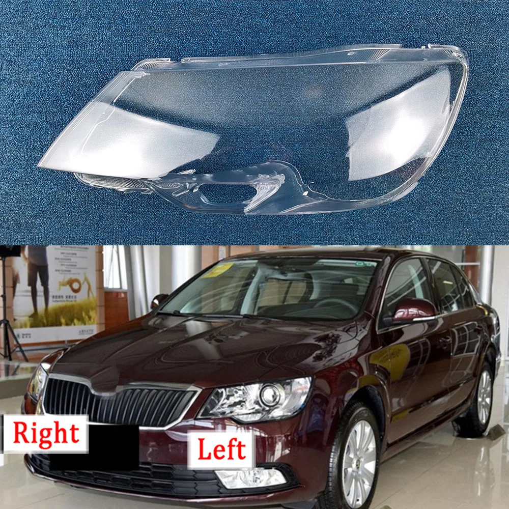 

Headlamp Lamp Cover Lens Glass Lamp Shell Headlight Cover Transparent Lampshade Lampcover For Skoda Superb 2013-2015