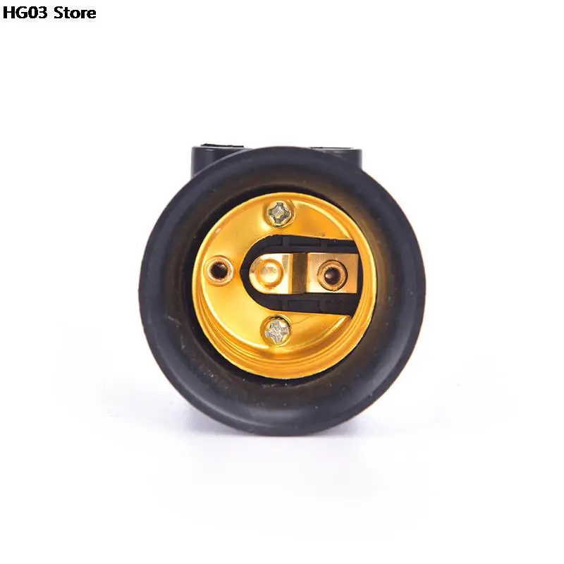 Lamp Bulb Holder Lamp Holder Lamp Base Socket Converter 1 PC PBT Fireproof E27 Bulb Adapter