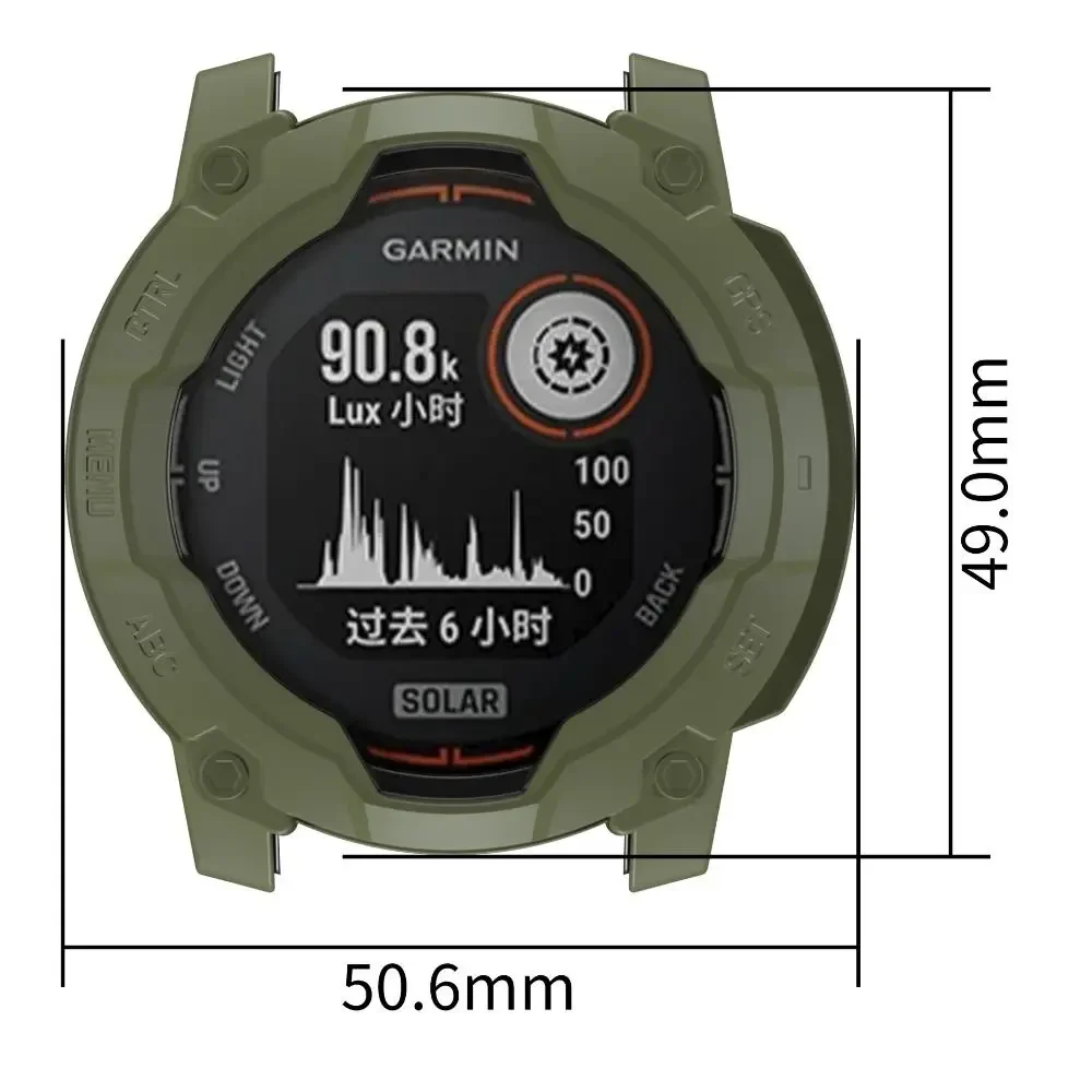 Durable TPU Shockproof Watch Cover Protector with Soft Edge Shell