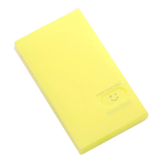 Creative Candy Color Smile Business Card Holder Organizer ID Credit Cards Case Bag Purse 120 Cards slots Office Supplies