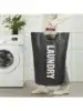 1pc Large Capacity Laundry Basket Foldable Waterproof Suitable For Multifunctional Storage Buckets In Homes Bathrooms Laundry 4