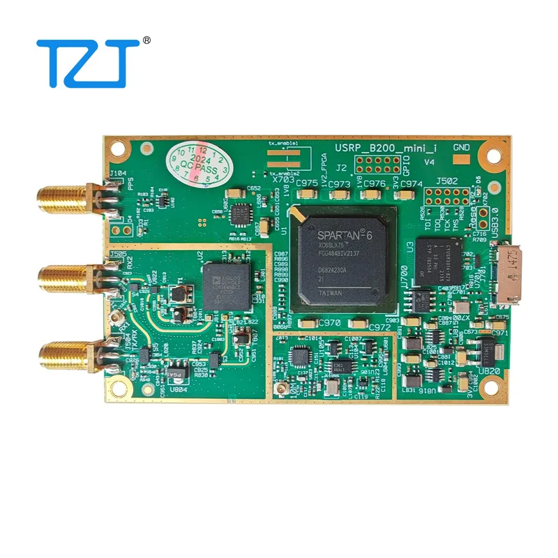 TZT HamGeek B210 SDR 트랜시버 모듈 70M-6GHz 소프트웨어 정의..
