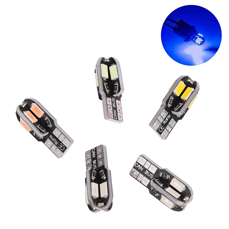 

2 шт., задние лампы Canbus 5630 8SMD 12 В 8000K