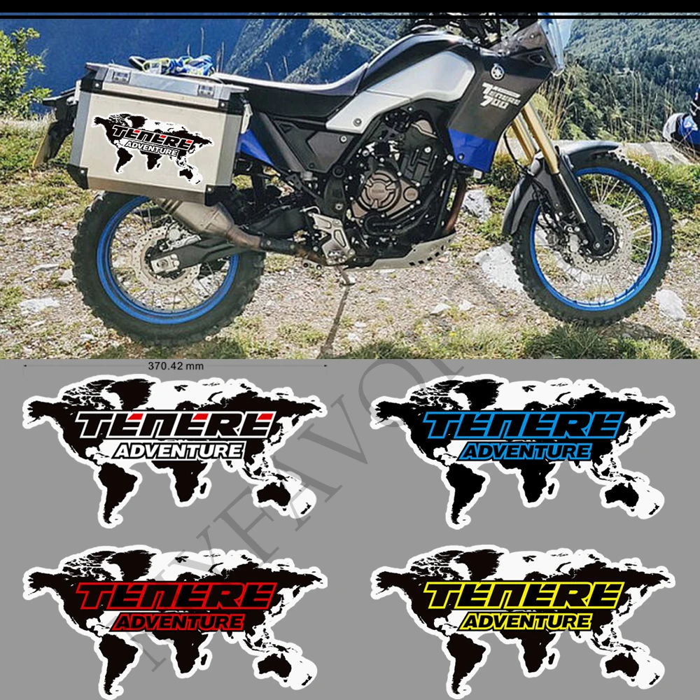 For Yamaha SUPER Tenere 700 1200 2019 2020 2021 Stickers Tank Pad Protector Trunk Luggage Cases Emblem Symbol Fairing Helmet for yamaha super tenere 700 1200 stickers tank pad protector trunk luggage cases emblem symbol fairing helmet 2019 2020 2021