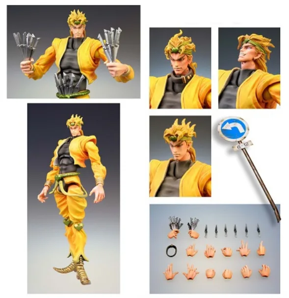 15CM JOJO's Bizarre Adventure Dio Brando joint movable action figure PVC toys collection anime cartoon model