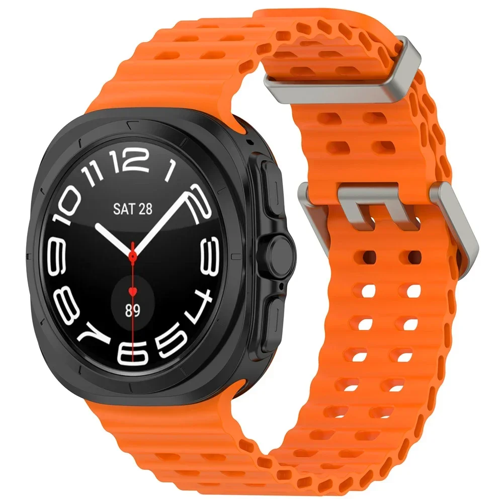 Silicone Sport Band in Ocean Blue for Smartwatch Accessories