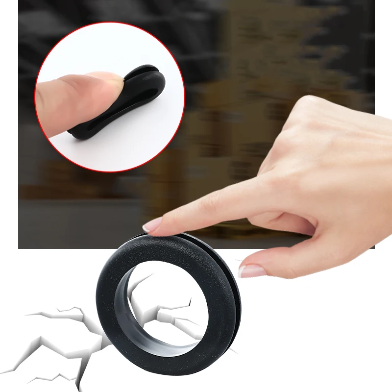 Резиновое уплотнительное кольцо толщиной 3 ~ 80 мм, уплотнительная втулка, прокладка для защиты проволочного отверстия кабеля, защитное кольцо, шайба, оборудование для шайбы