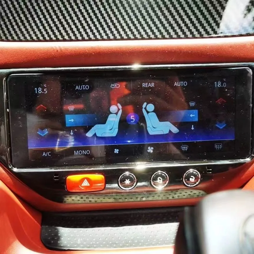 Scheda Aircon Per Auto Per Maserati Gt Granturismo 2007-2017 Schermo In Fibra Di Carbonio Multimedia Lettore Android Unità Principale Di Navigazione G