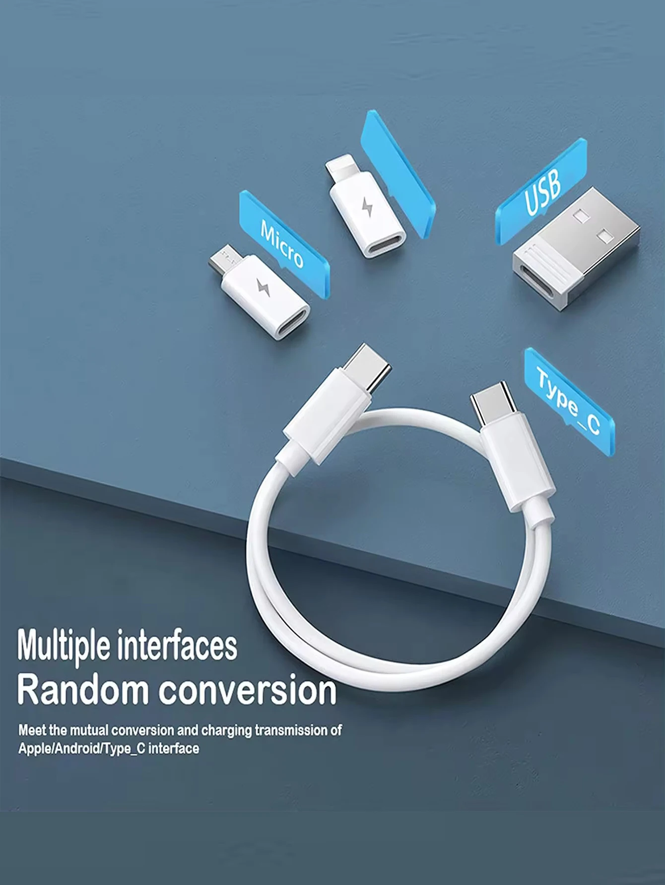 Hot 6 in 1 Multiport Multifunction Usb C Charging and thumbnail 9