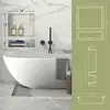 16" x 20" Double Shelf Yellow Rectangle Shower Niche Tile Bathroom Storage Leakproof Plastic Easy Installation Versatile Usage 2