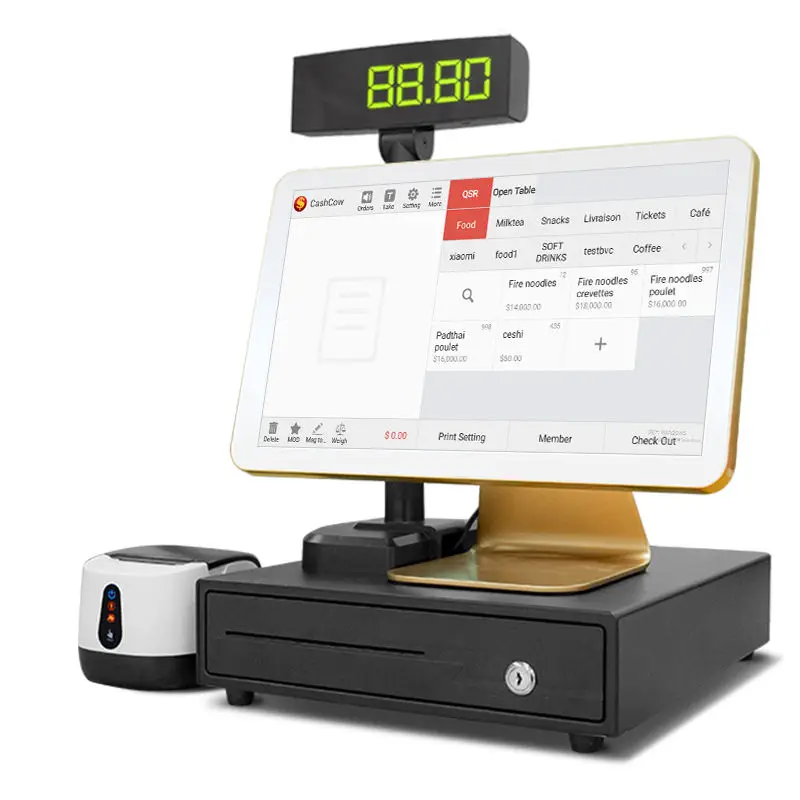 

Cashcow pos software for retail system full set restaurant pos software