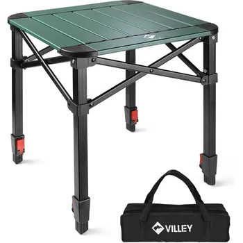 Folding Aluminum Square Table 1