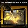 Fossibot DT2 Rugged Tablet 20GB+256GB Helio G99 10.4 inch Display 64MP PC Tablets 22000mAh 66W IP68 4G LTE Android 13 Pad 3