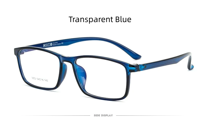 Firada Mode transparente Brillen Frauen Retro quadratische tr Brillen Myopie optische Brille Rahmen für Männer 06-15675 – Detail 4