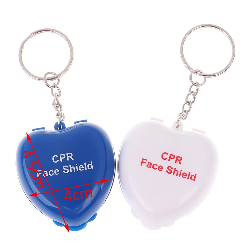 Pro Resuscitator Artificial Breathing Mask First Aid Rescue Training Mouth To Mouth Emergency Mask One-way Valve Tools