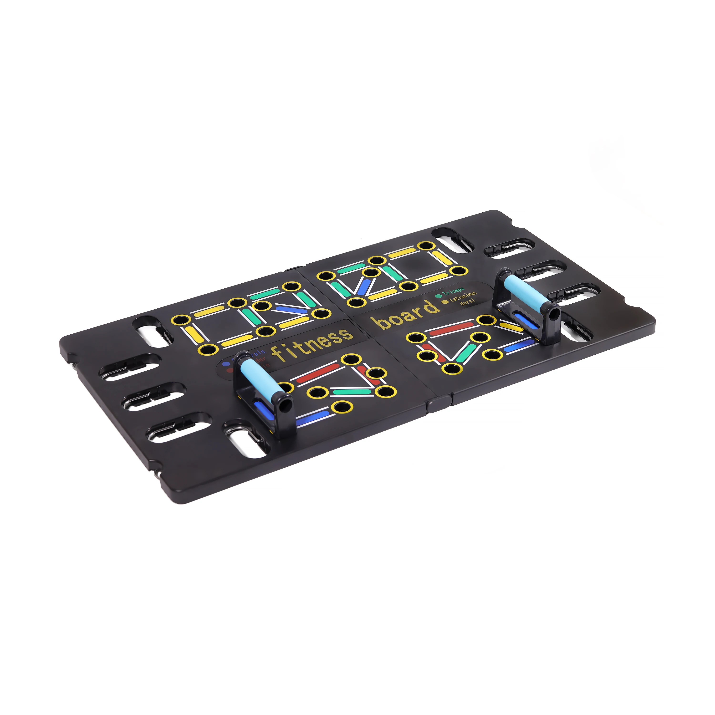Multi-functional with Pull Rope Gym Home Pilates Counter Color Coded Carbon Push up Board