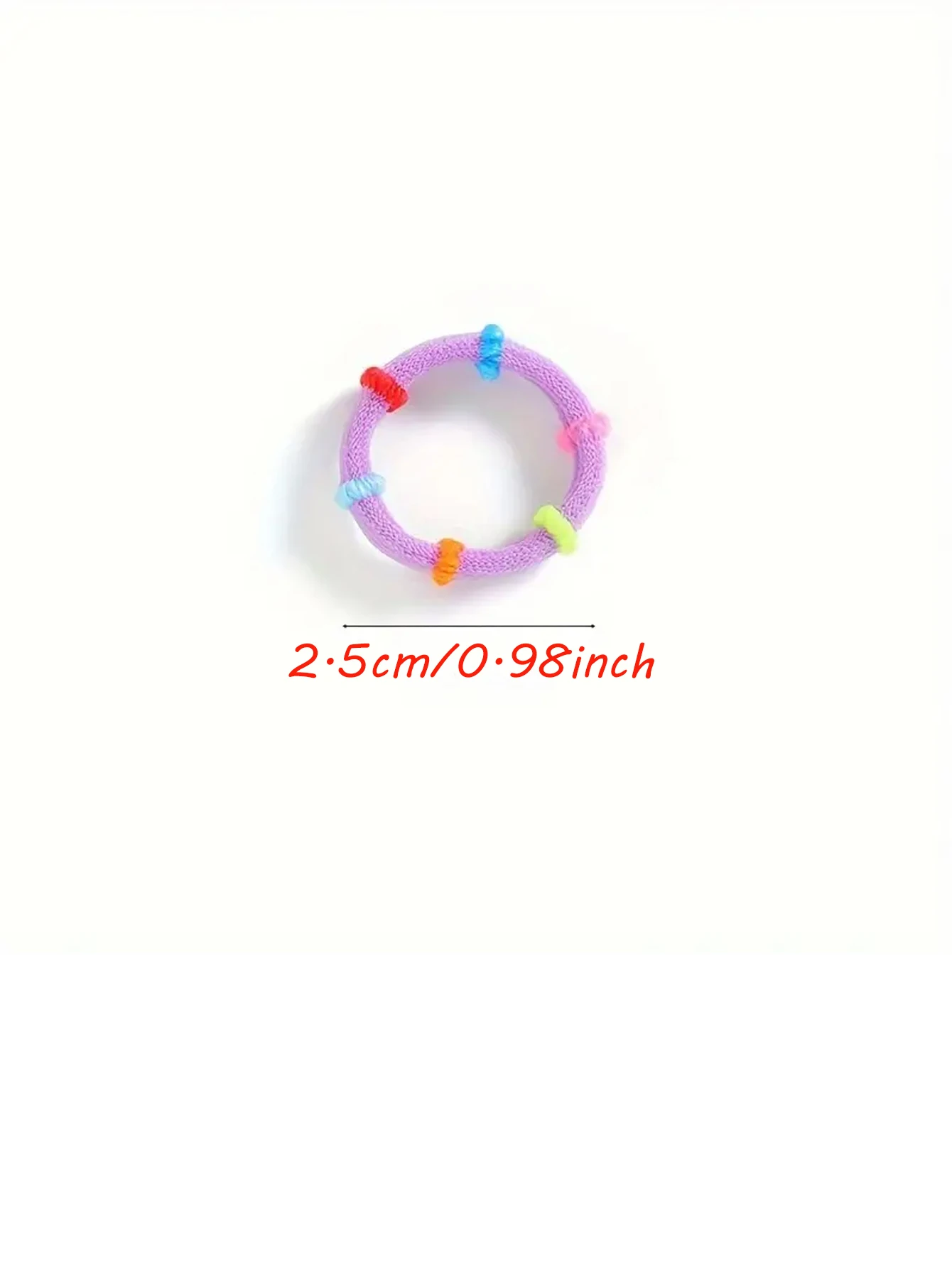 100pcs Small Elastic Hair Ties for Girls Non-Slip Gentle on Hair rubber band hair ties