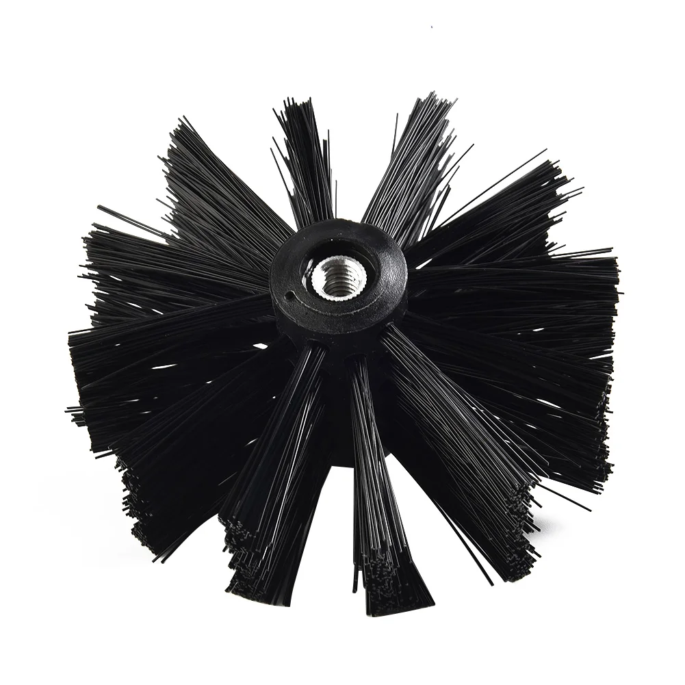 

100/150mm Chimney Brush Rotary Dryer Vent Cleaning Nylon Brush Chimney Lint Remover Fireplace Inner Wall Cleaning Tools