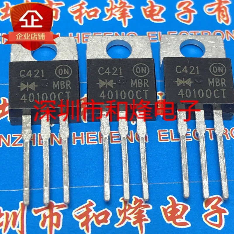

5PCS-10PCS MBR40100CT TO-220 100V 40A New And Original On Stock
