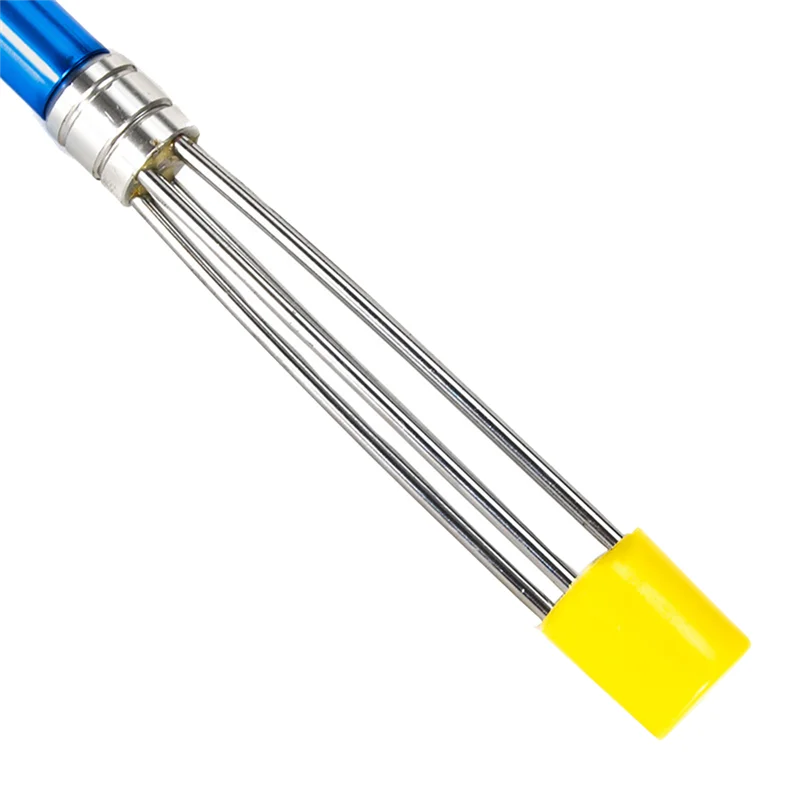 Fishing Harpoon Aluminum Alloy Fishing Gaff 3-Section Harpoon Tip with Barbs Diving Spear Sharp Head Tools HOT