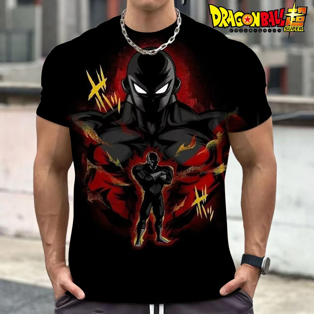2026 Sommer Dragon Ball Retro Fitness T-Shirt Herren Oversize 3D-Druck Kurzarm Familien-Unisex Kinder-Sportshirt – Detail 13