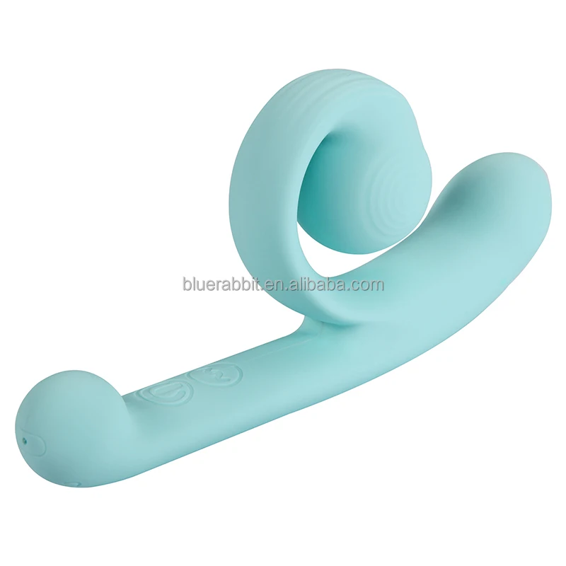 Snail Vibrators Luxury Clitoral Vibrator Rechargeable Angled Sex Toys Curved Sliding Dual Stimulator G-Spot Snail Vibe