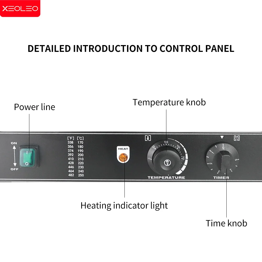 Description Picture 6 of itemXEOLEO  Electric Cartoon Kitty Cat  Waffle Machine 1800W Open Mouth Kitty Shape Taiyaki Machine Ice Cream Waffle Maker